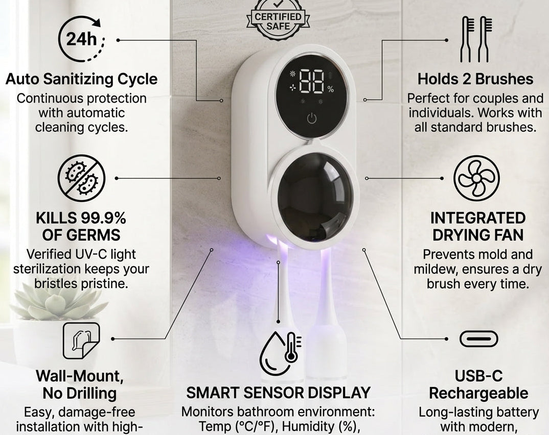 UV Toothbrush Sanitizer